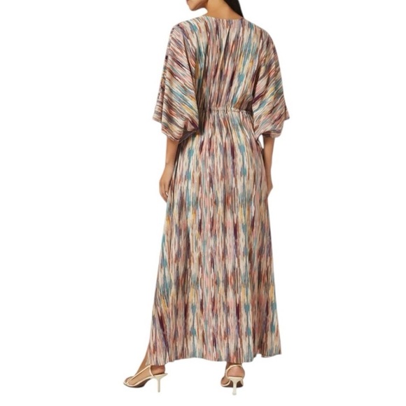 Misa Los Angeles Women's Rena Kaftan Dress Oversized M/L Jewel Colors Cover-up - Picture 8 of 9